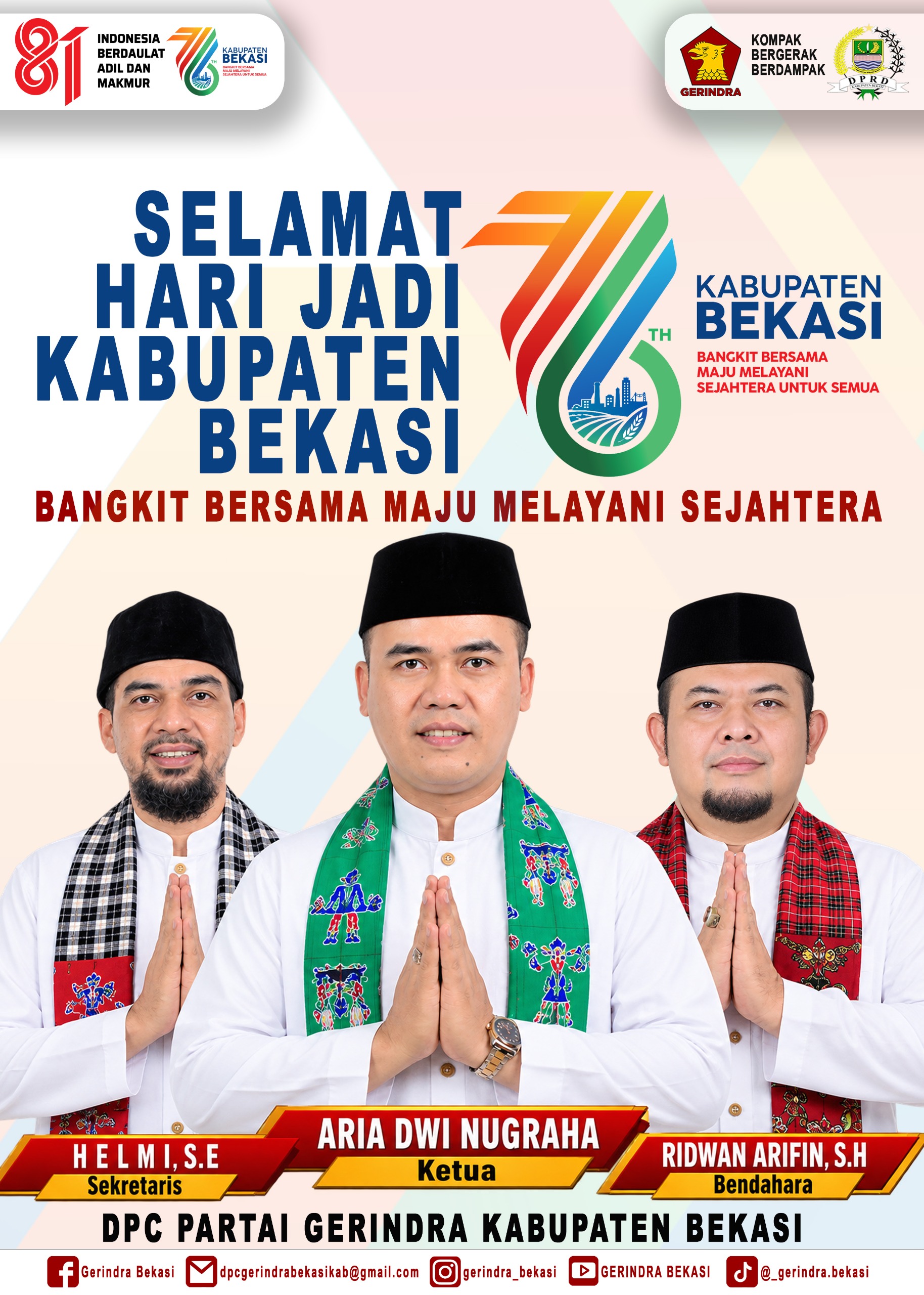 DPC PARTAI GERINDRA KABUPATEN BEKASI