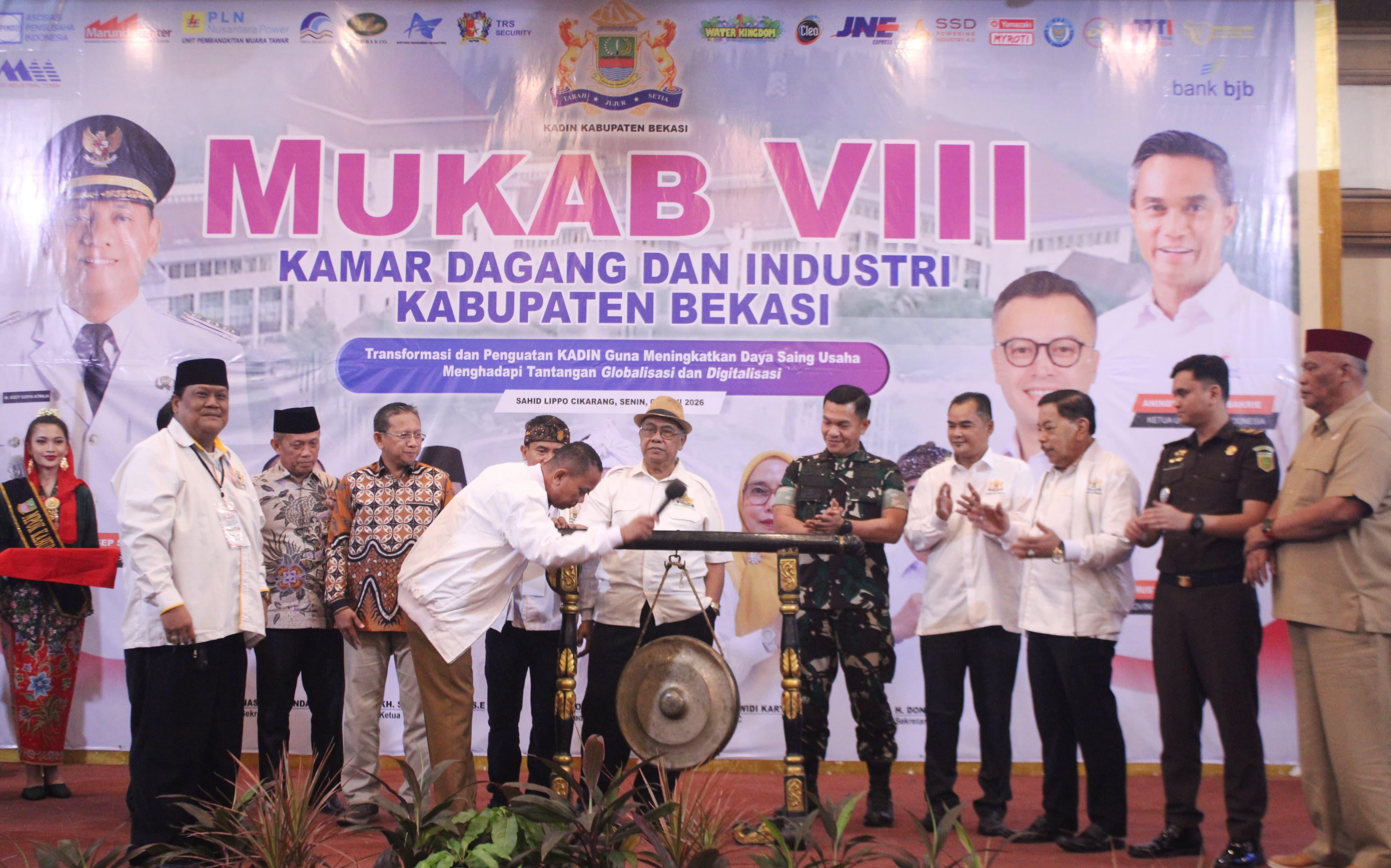 Mukab VIII Kadin Kabupaten Bekasi Jadi Momentum Perkuat Kolaborasi Dunia Usaha dan Pemerintah