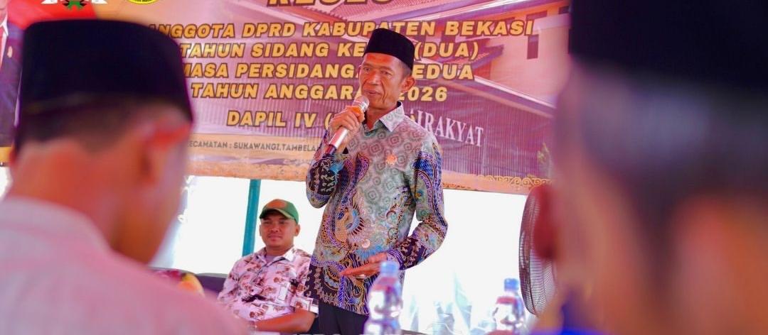 Serap Aspirasi Warga, Darissalam Gelar Reses DPRD Kabupaten Bekasi di Dapil I