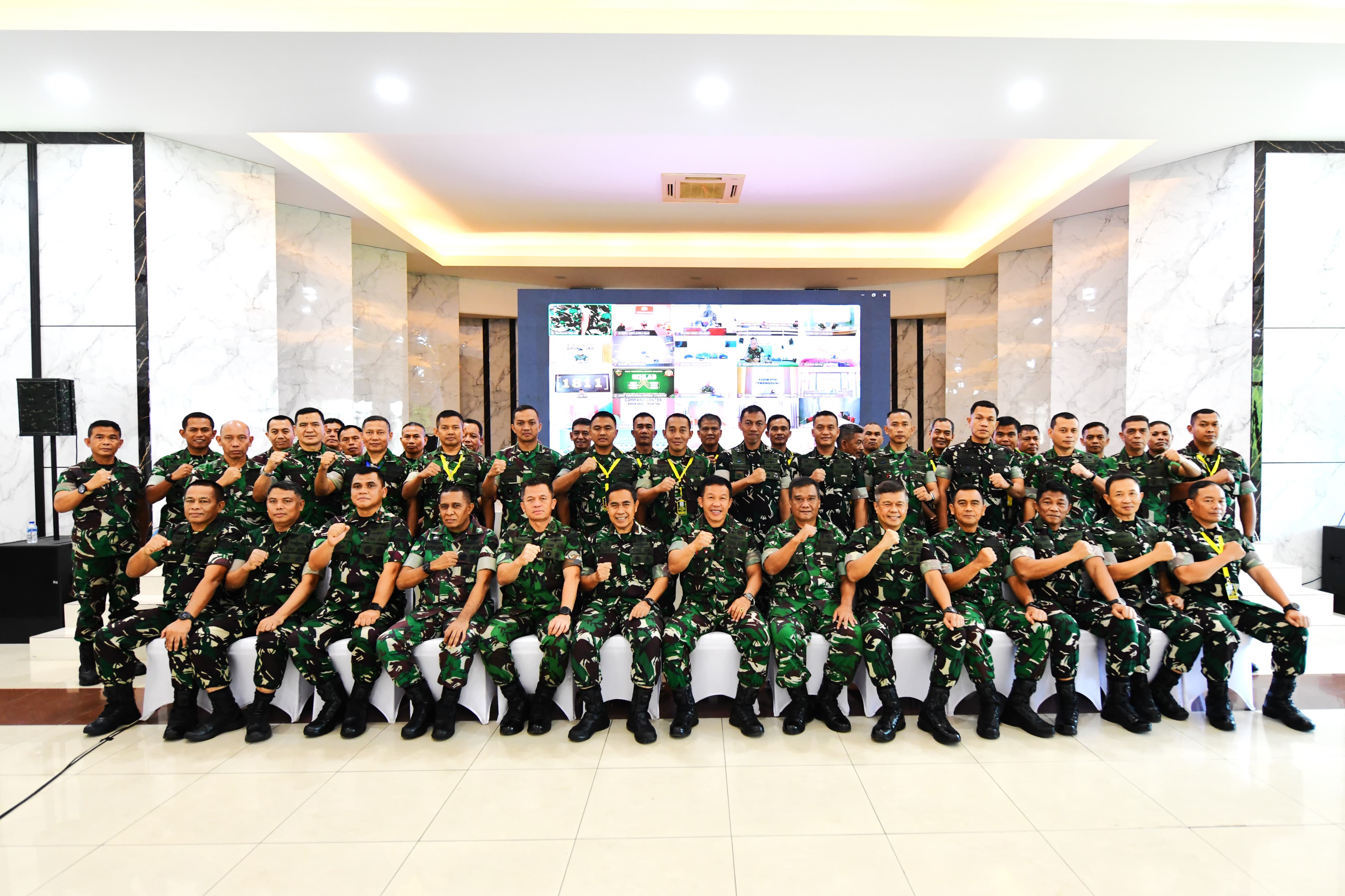 Danpusterad Pimpin Upacara Pembukaan MTT Katpuan Apkowil Tersebar TA 2026