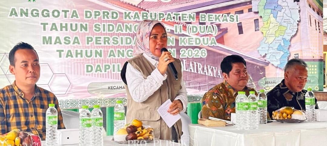 Reses DPRD Kabupaten Bekasi Dapil III, Hj. Nunung HS Serap Aspirasi Warga dan Dorong Percepatan Pembangunan