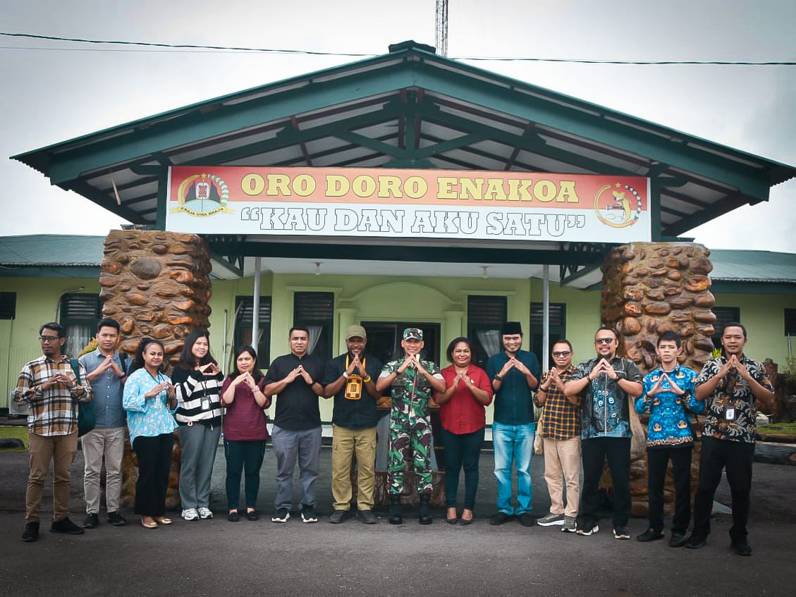 Dandim 1710/Mimika Terima Audiensi Ketua KPU Mimika, Perkuat Sinergi Antarinstansi