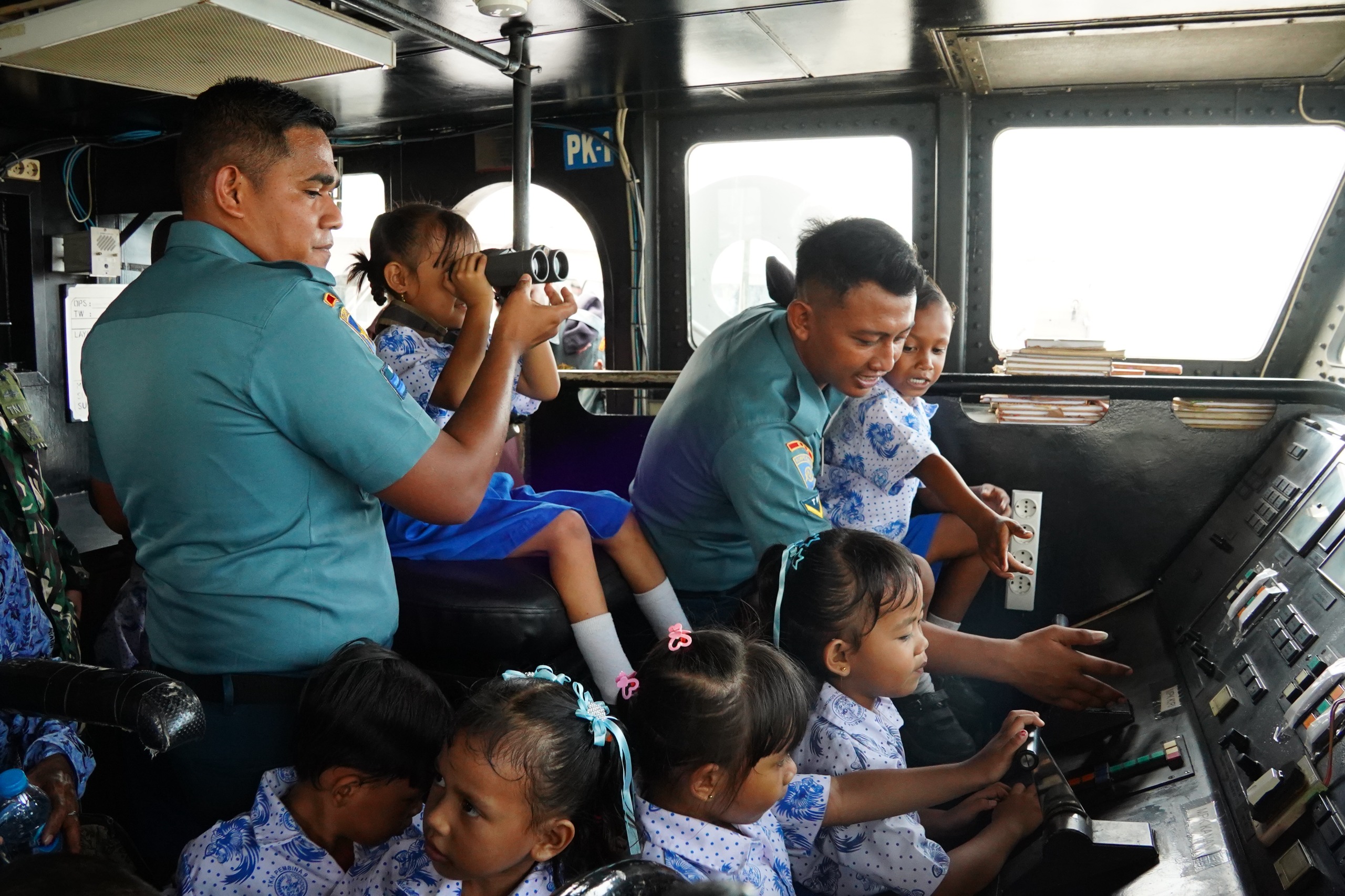 Kodaeral XIV Perkenalkan Dunia TNI AL dan Kemaritiman kepada Anak Usia Dini