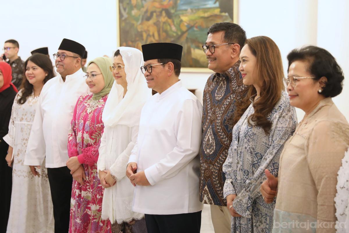 Silaturahmi Lebaran di Balai Kota, Djarot Soroti Nuansa Betawi dan Perubahan Ruang Gubernur