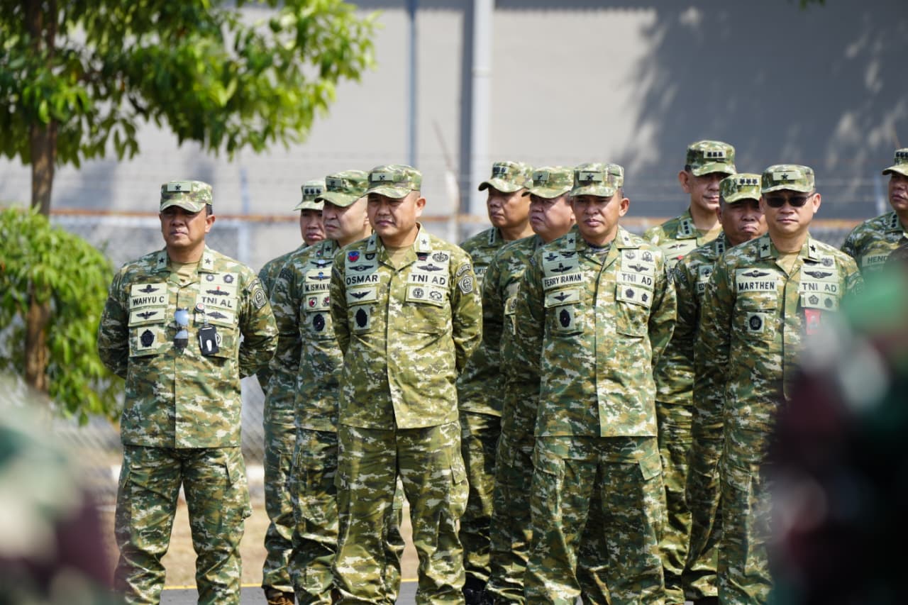 Waasops Panglima TNI Pimpin Apel Gelar Satgas Penanggulangan Karhutla Tahun 2026