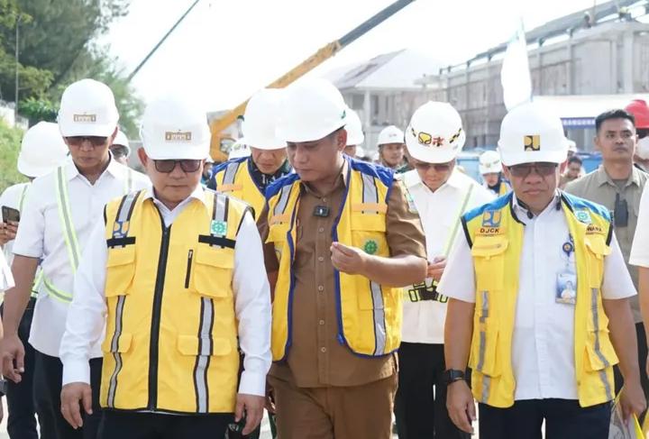 Dudung Abdurachman Tinjau Pembangunan Sekolah Rakyat Jabar 2 di Cikarang