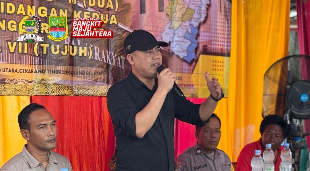 Reses Wakil Ketua DPRD Aria Dwi Nugraha S.E di Dapil VII Kabupaten Bekasi Serap Aspirasi Warga Cikarang Utara hingga Selatan