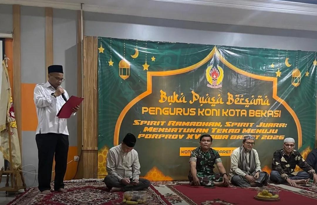 KONI Kota Bekasi Gelar Bukber Ramadhan, Perkuat Soliditas Jelang Porprov XV Jabar 2026