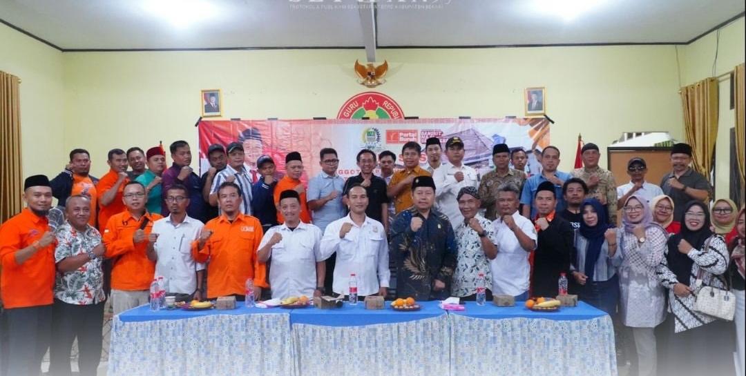Ali Nur Hamzah Serap Aspirasi Warga Dapil VII Kab.Bekasi, Infrastruktur dan Bansos Jadi Sorotan