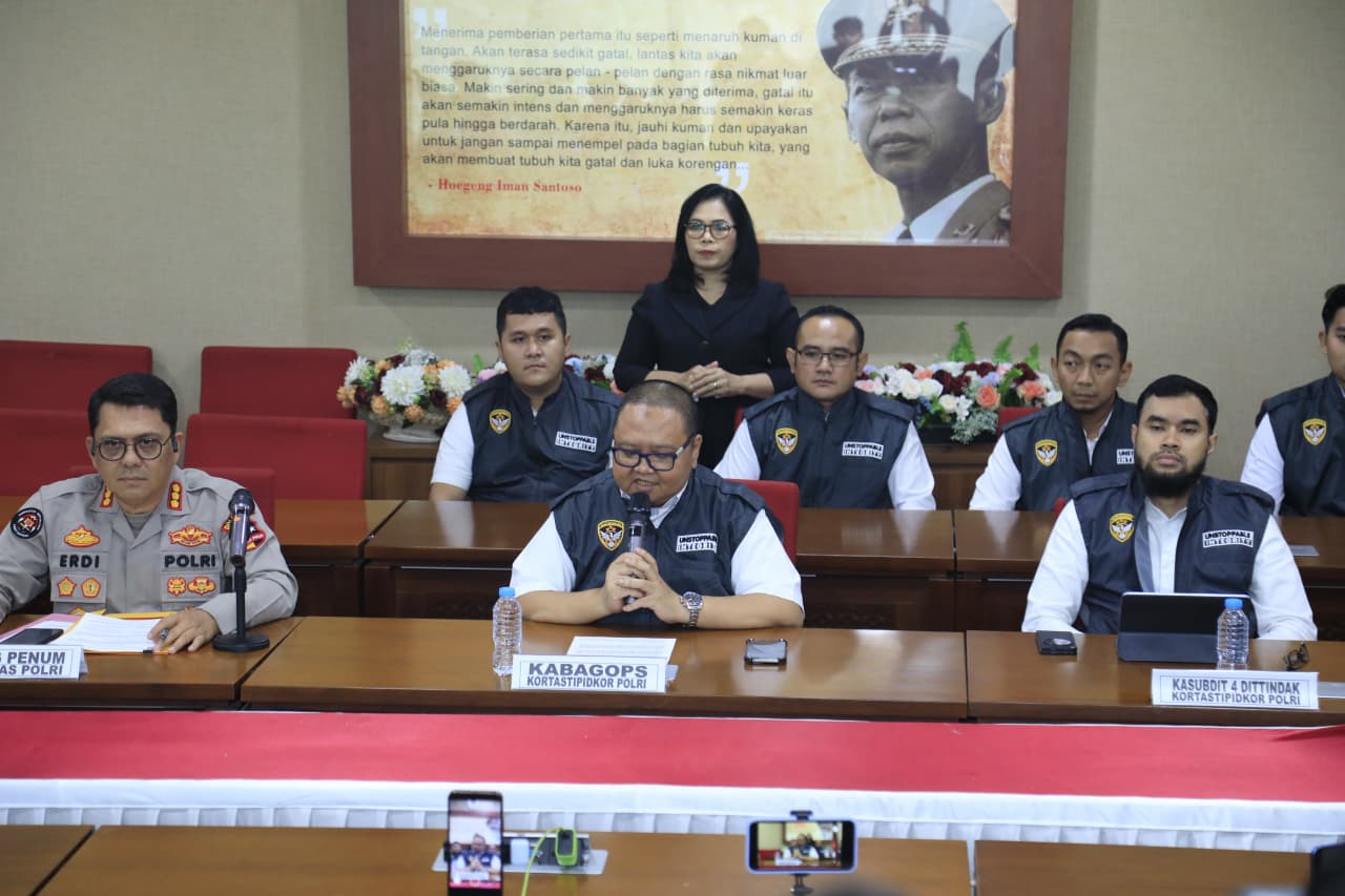 Kortastipidkor Polri Tetapkan Tersangka Korupsi PT PPA–PT BAS, Kerugian Negara Rp38,8 Miliar