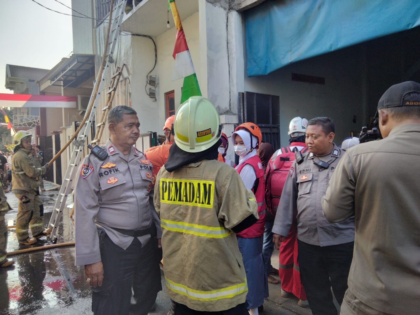 Kebakaran Rumah di Jalan Mahoni Koja Api Berhasil Dipadamkan, Polisi Selidiki Dugaan Korsleting Listrik