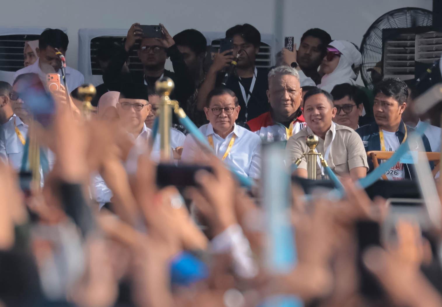 Monas Dipadati 400 Ribu Buruh Saat May Day 2026, Pemprov DKI Kerahkan Ribuan Petugas