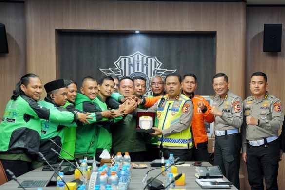 Kakorlantas Polri Terima Audiensi Ojol Jambi, Dorong Pendekatan Humanis dan Keselamatan Berkendara