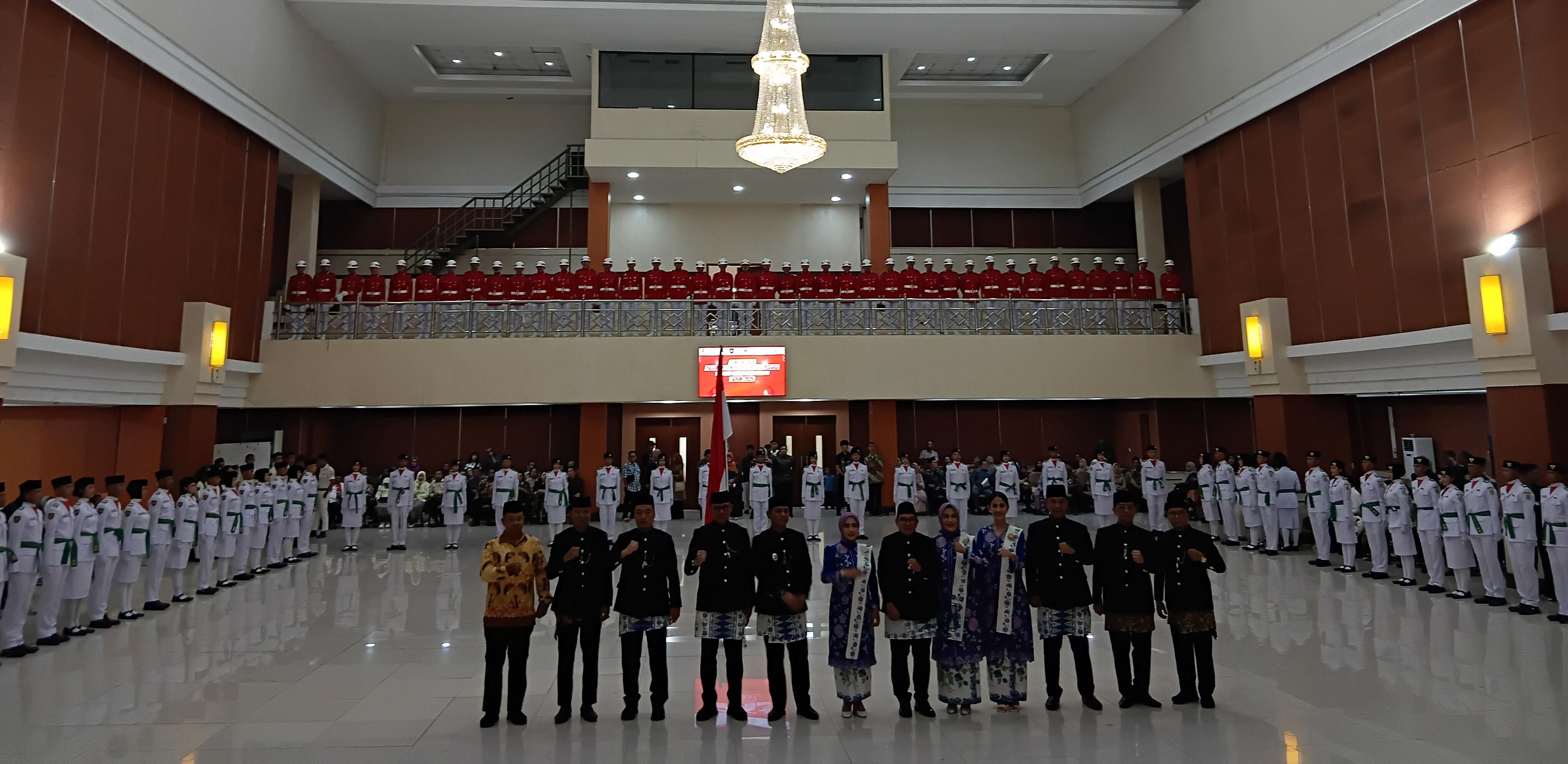 50 Paskibraka Kabupaten Bekasi Dikukuhkan, Siap Jalankan Tugas HUT RI ke-81