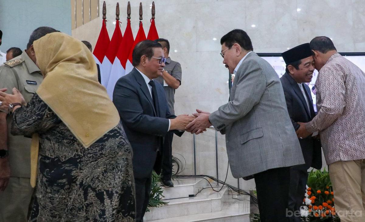 Pramono Anung Hadiri Halal Bihalal DPRD DKI, Tegaskan Hubungan Eksekutif dan Legislatif Sangat Harmonis