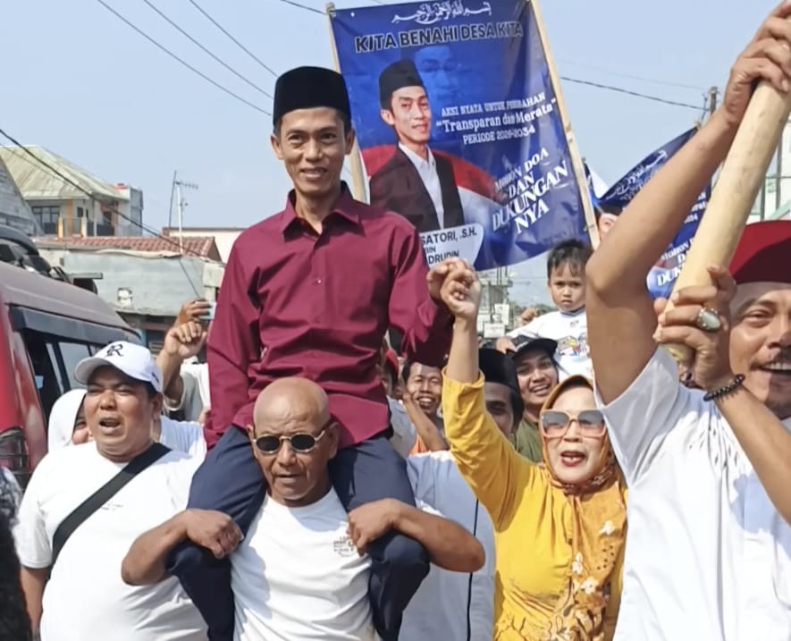 Fahmi Satori, S.H. Resmi Daftar Bakal Calon Kepala Desa Sukadarma, Tegaskan Komitmen Bangun Desa Maju