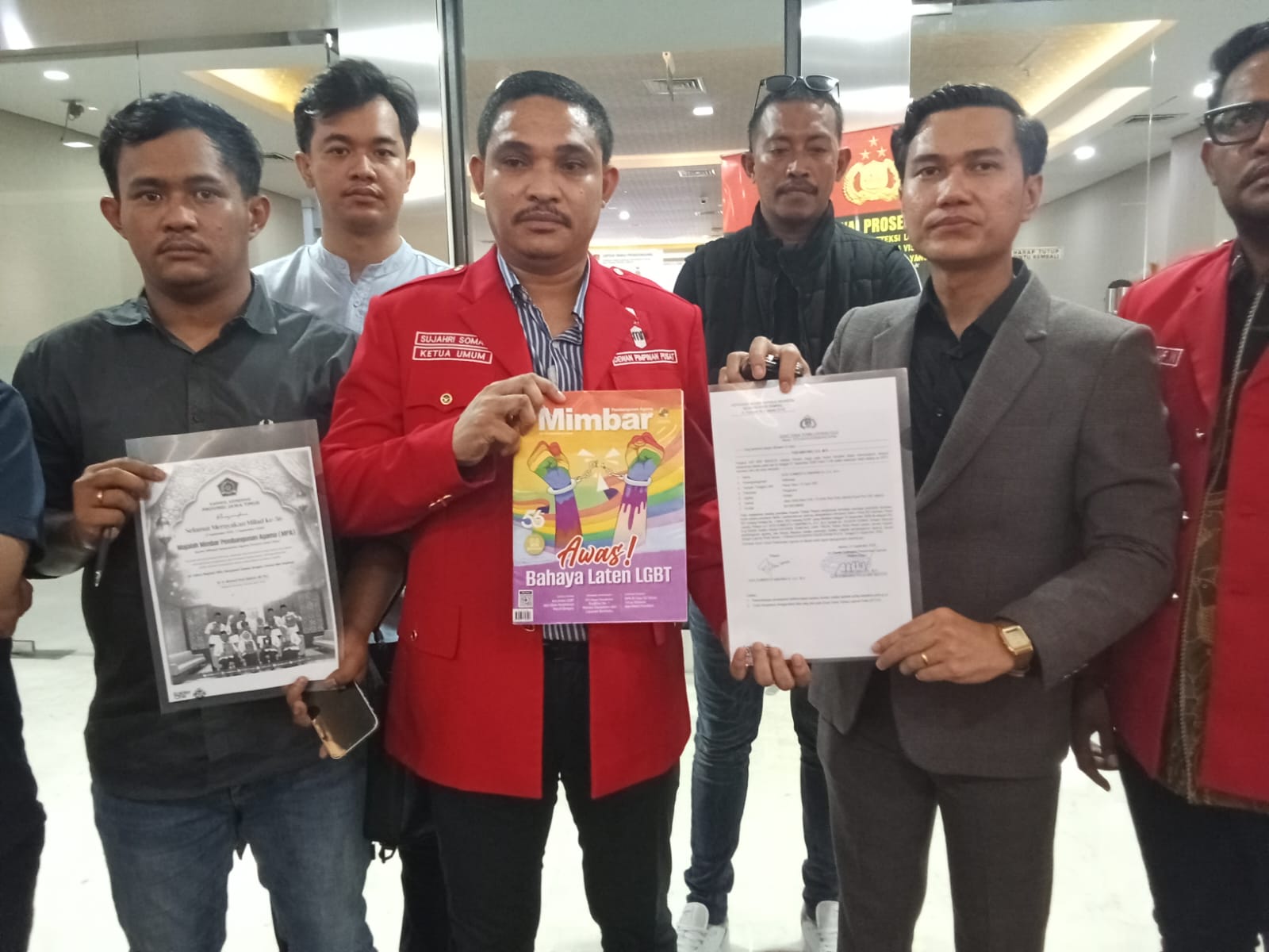 Didampingi 7 Pengacara, Ketum GMNI Laporkan Pejabat Kemenag  ke Bareskrim