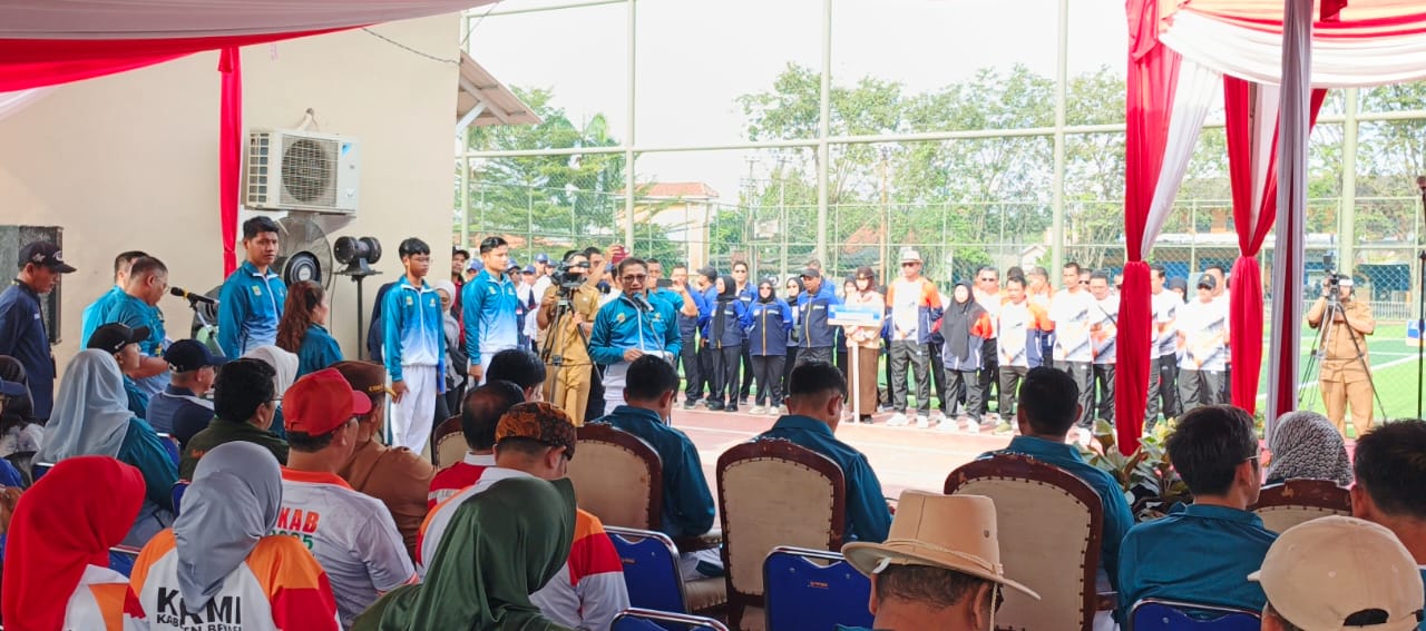Plt Bupati Bekasi Buka Popda XIII, Diikuti 23 Kecamatan dan 13 Cabang Olahraga
